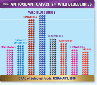 Berry Antioxidant Chart